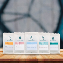 Roaster's Choice Sample Pack - 5x 100g Specialty Coffee Bags - Whole Beans Roastville