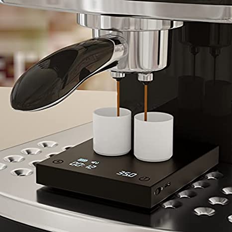 Timemore Black Mirror Coffee Scale | High Precision Pour-Over | Digital Auto-Timing | Portable & Powerful Timemore