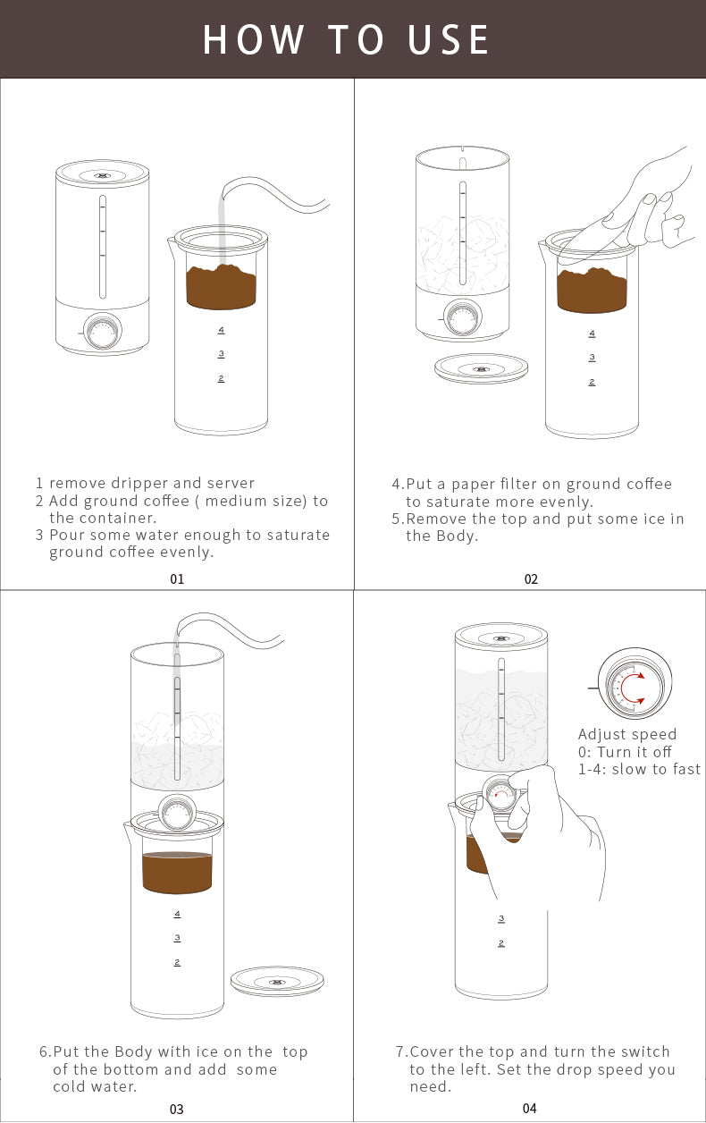 Timemore Ice Dripper - Make your own Cold Drip Timemore