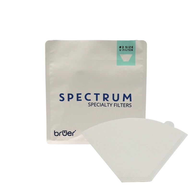 Bruer Spectrum U-Shape Filters #2 – 100pk | Smooth Brew